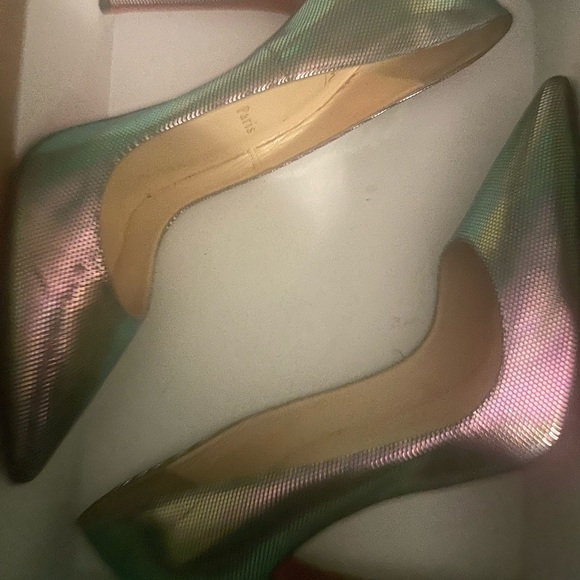 Christian Louboutin So Kate 120 Tissu Scarabe - Picture 3 of 9